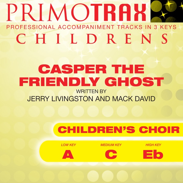 Casper the Friendly Ghost (Halloween Primotrax) [Performance Tracks]