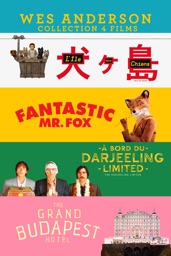 Collection 4 films Wes Anderson