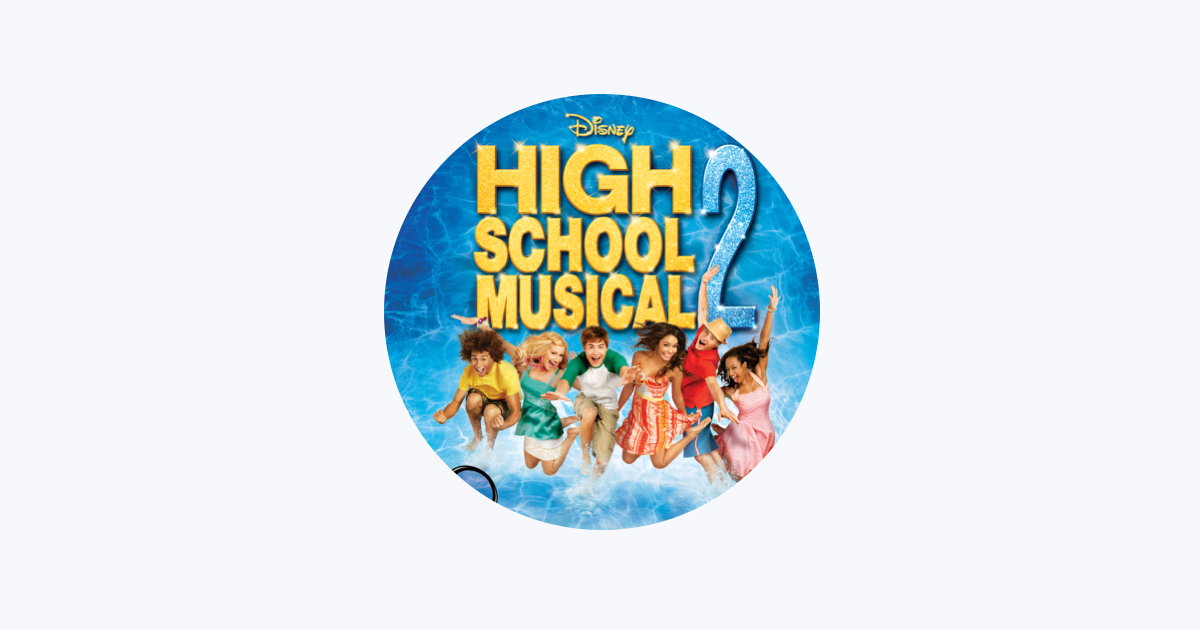 Disney Ribbon Trim High School Musical Blue