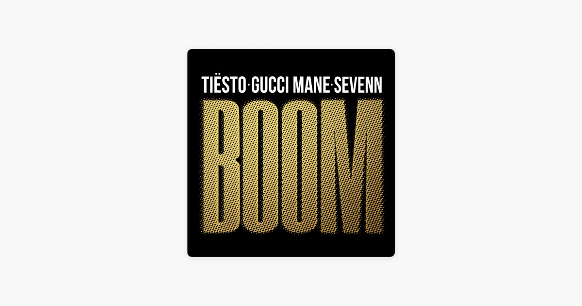 BOOM (feat. Gucci Mane) - Song by Tiësto & Sevenn - Apple Music