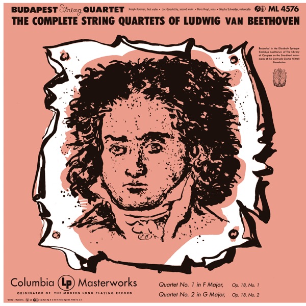 Beethoven: String Quartet No. 1 in F Major, Op. 18 / String Quartet No. 2 in G Major, Op. 18