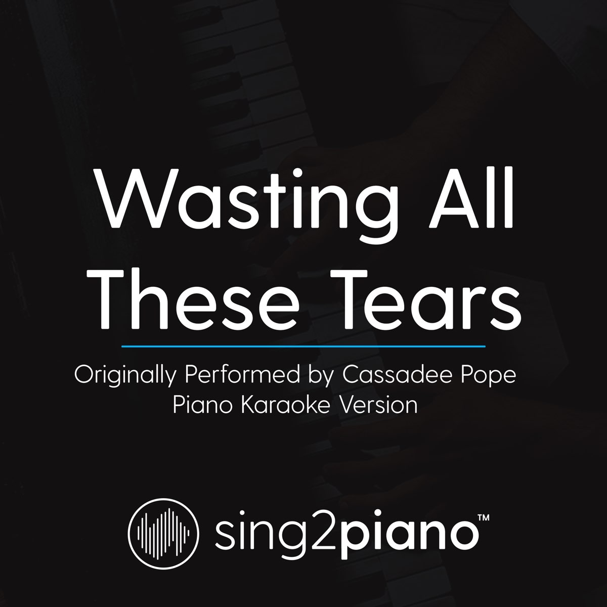 Wasting All These Tears Cassadee Pope Lyrics