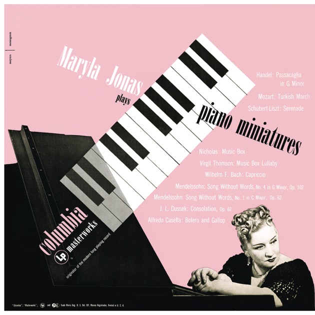 マリラ・ジョナス録音全集　The Maryla Jonas Story The Maryla Jonas Story - Her Complete Piano Recordings