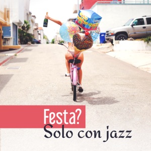 Festa? Solo con jazz: Notte con favoloso sassofono, ballare e divertirsi, pianoforte nel jazz club, festa per la felicità