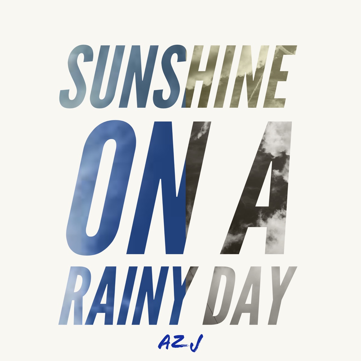 Rainy day with sunshine