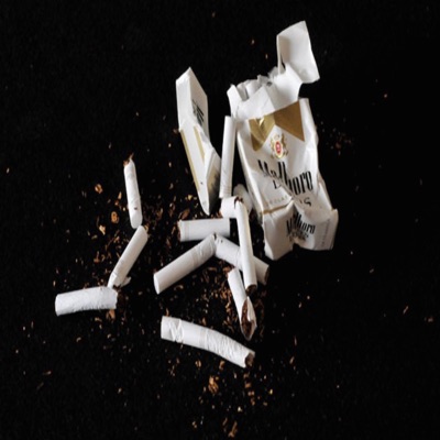 Crushed Pack of Cigarettes - Single
