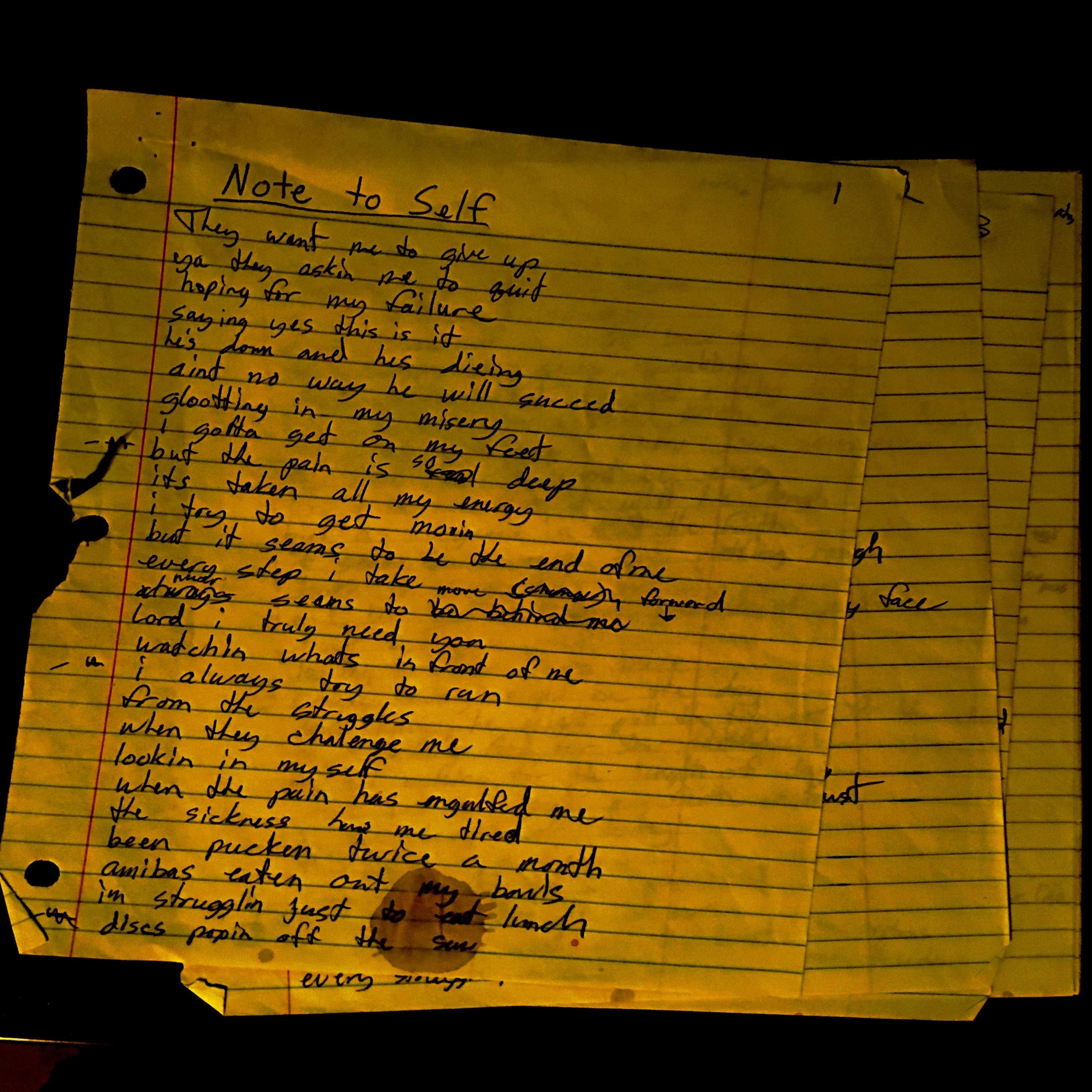 Note to Self - Single