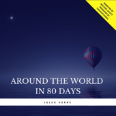 Around the World in 80 Days - Jules Verne Cover Art
