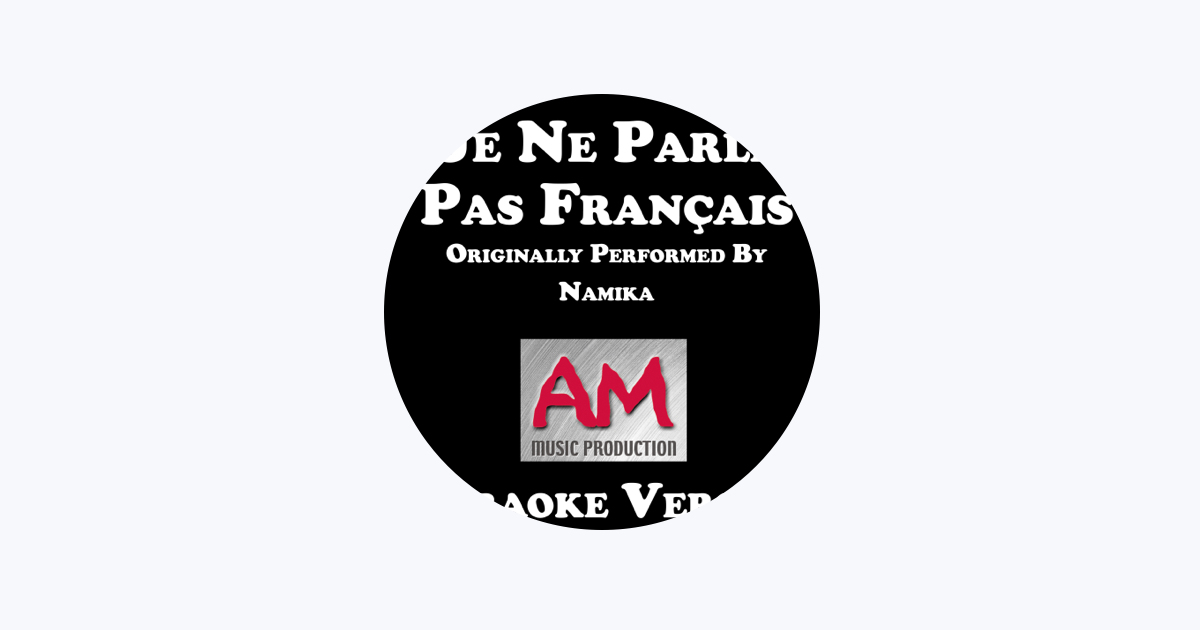 Namika • Je ne parle pas français • Karaoke 