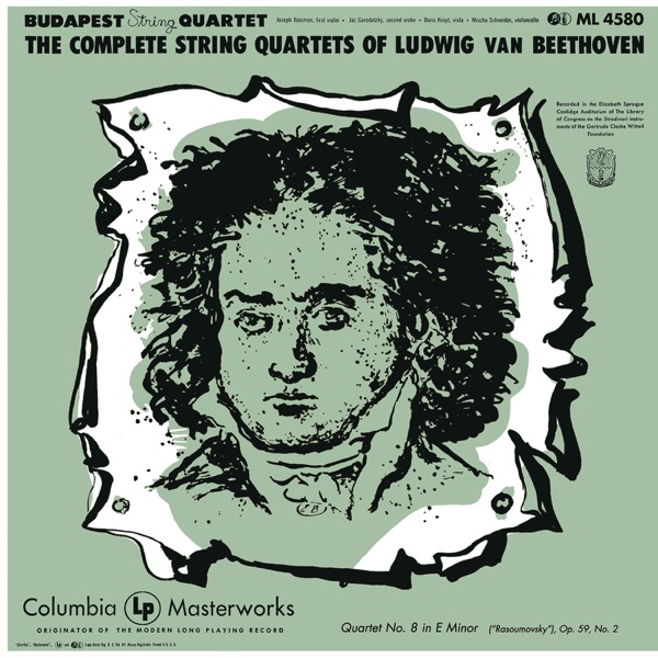 Beethoven: String Quartet No. 8 in E Minor / Op. 59, No. 2 "Rasoumovsky"