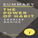 Swiftread - Summary: The Power of Habit by Charles Duhigg: More Knowledge in Less Time (Unabridged)