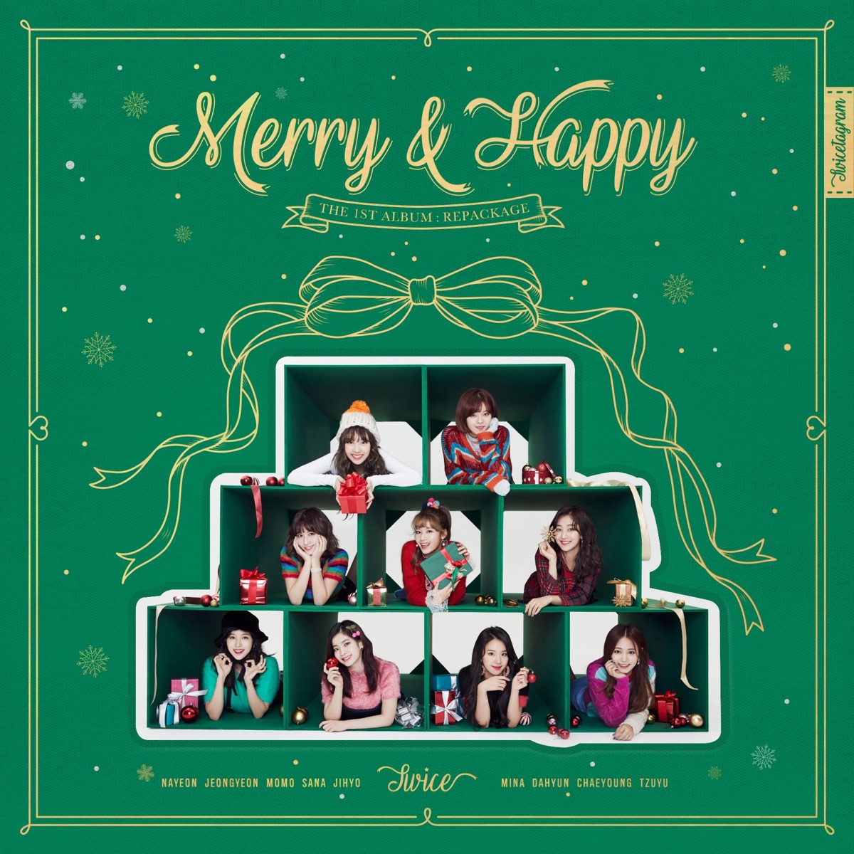 TWICE – Merry & Happy (THE 1ST ALBUM REPACKAGE)