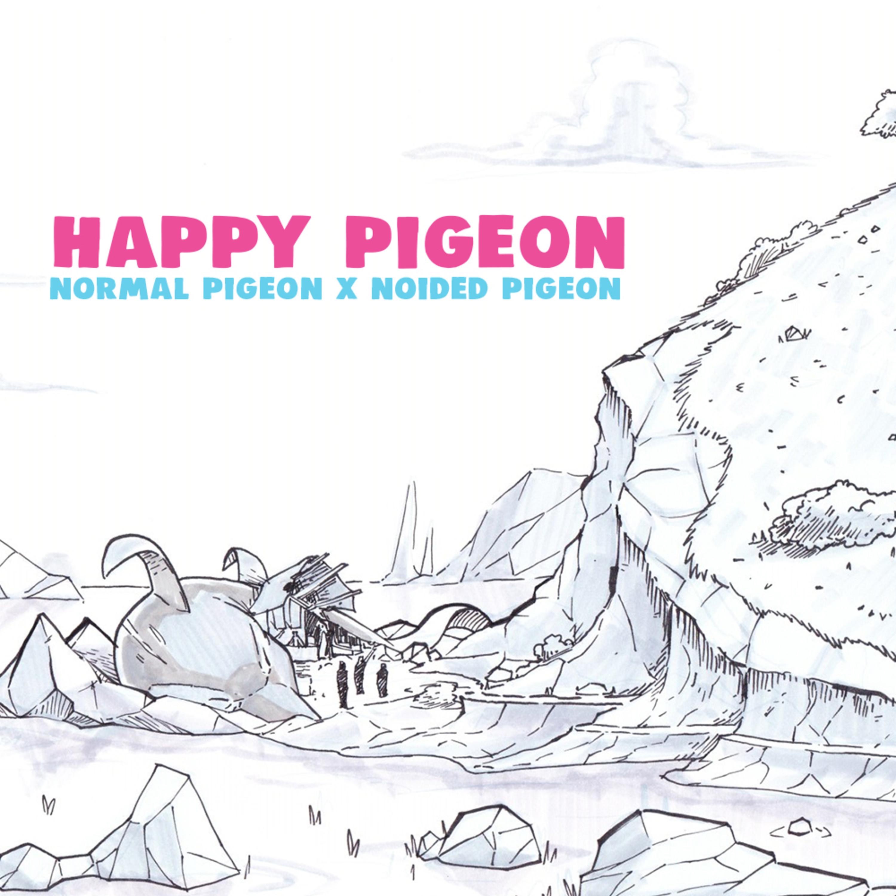 Normal Pigeon X Noided Pigeon