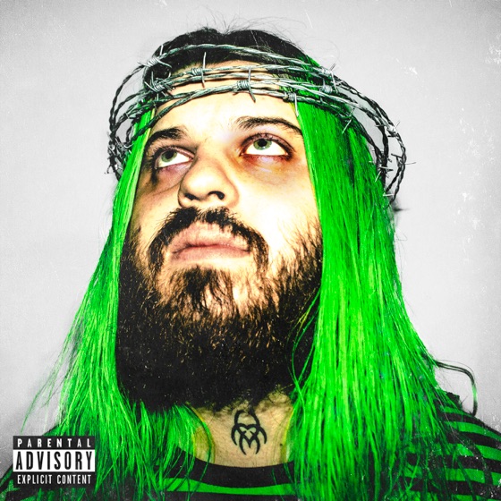 Cover artwork for QUIT (feat. Travis Barker)