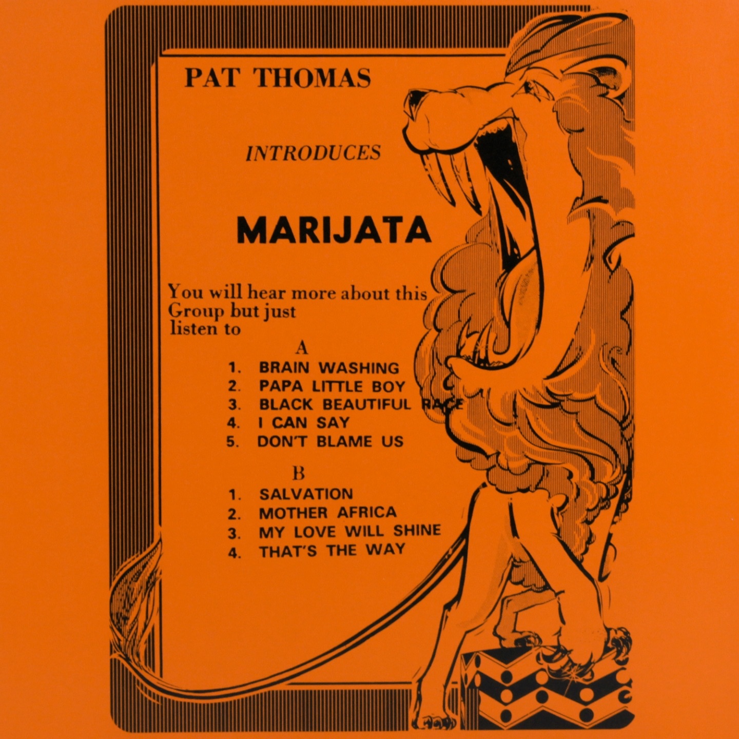 Pat Thomas Introduces Marijata