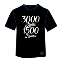 3000 Brüste sind 1500 Frauen - Single - Glitzer Gischi