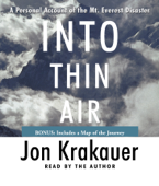 Into Thin Air: A Personal Account of the Mt. Everest Disaster (Abridged) - Jon Krakauer Cover Art