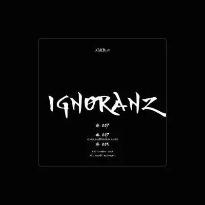 Listen to ignøranz, watch music videos, read bio, see tour dates & more!