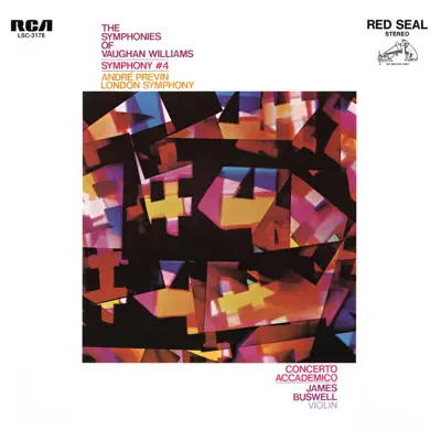 Vaughan Williams: Concerto Accademico, IRV. 120 & Symphony No.4 in F Minor, IRV. 85 - André Previn