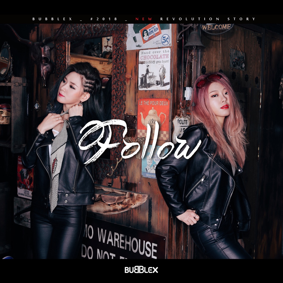 BUBBLE X – FOLLOW – Single