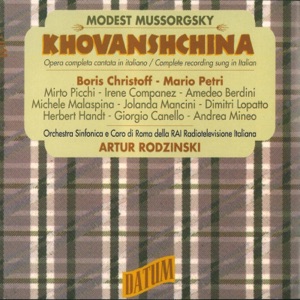 Mussorgsky: Khovanshchina (Sung in Italian) (Live)