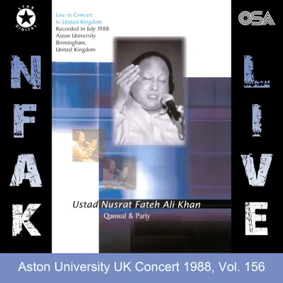 Aston University UK Concert 1988, Vol. 156 - Nusrat Fateh Ali Khan