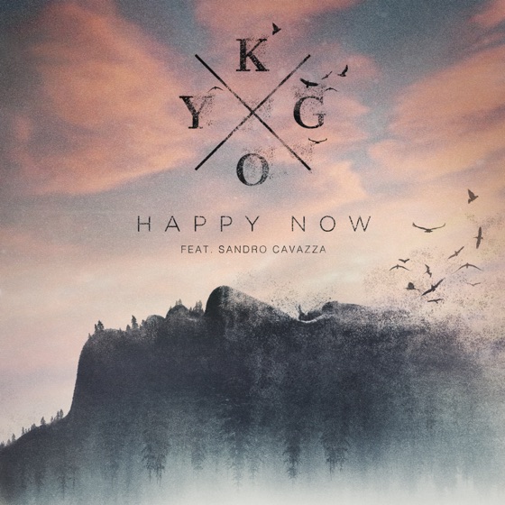 Cover artwork for Happy Now (feat. Sandro Cavazza)