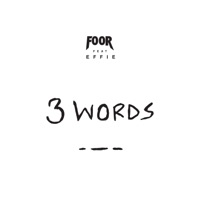 3 Words - Single - FooR