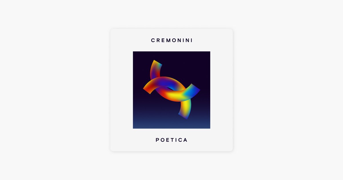 Poetica - Cesare Cremonini