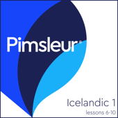 Pimsleur Icelandic Level 1 Lessons  6-10 - Pimsleur Cover Art