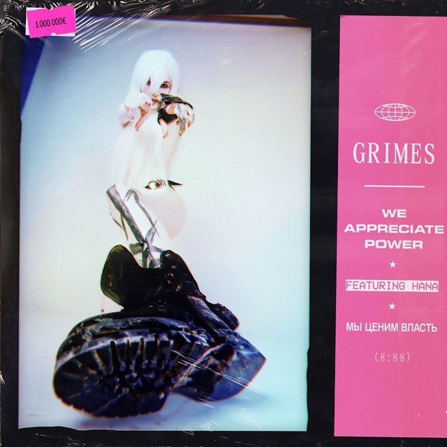 Grimes We Appreciate Power (feat. HANA) - Single Album Cover