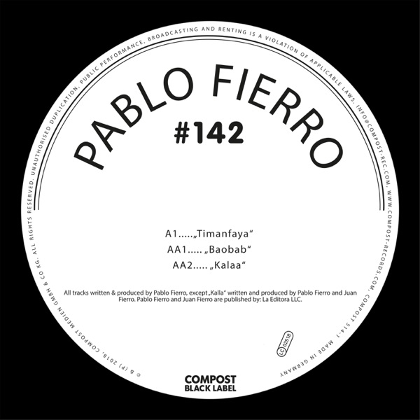 Timanfaya - Compost Black Label #142 - Single