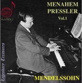 Menahem Pressler, Vol. 1: Mendelssohn artwork