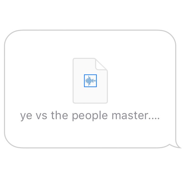 Ye vs. the People (starring T.I. as the People) - Single - Kanye West