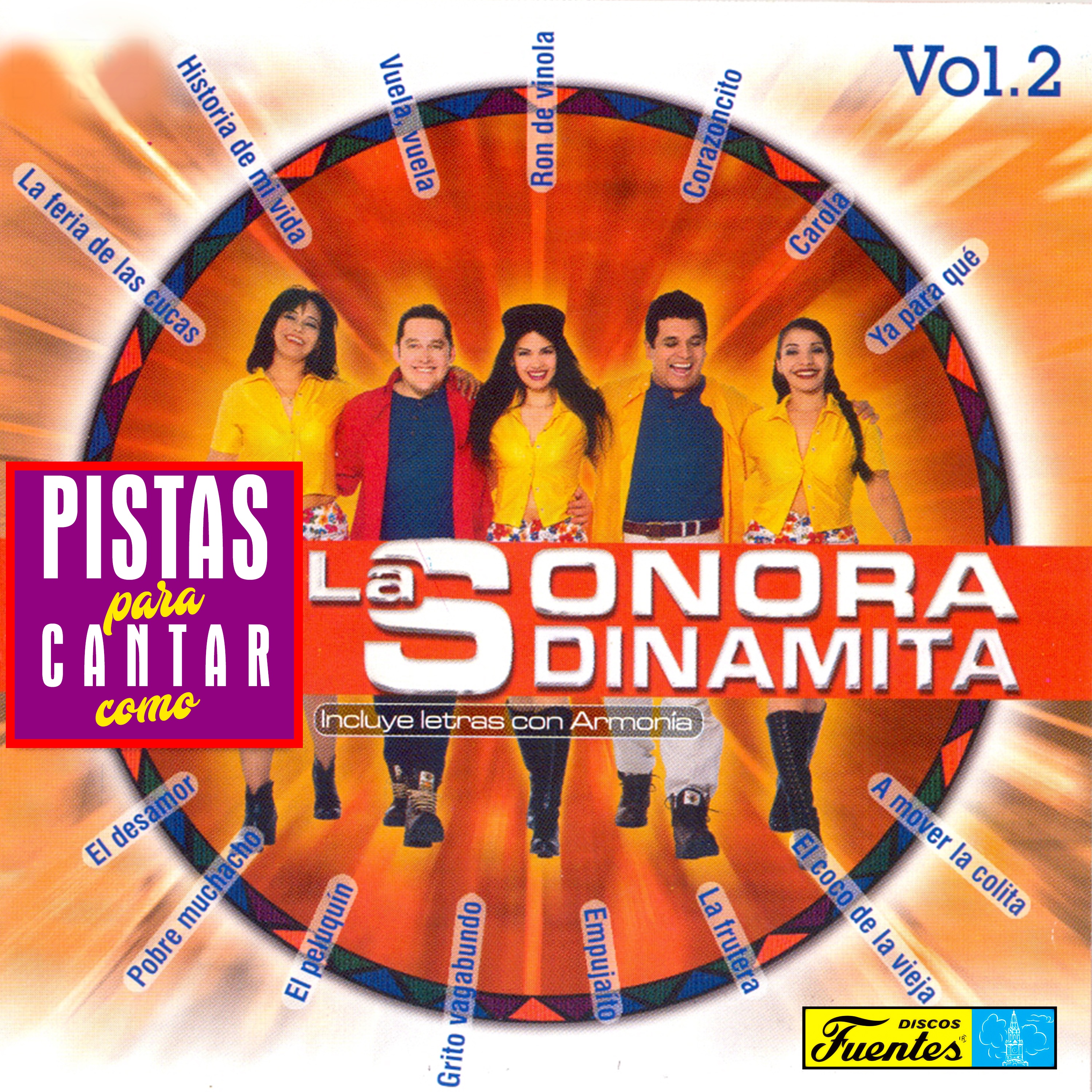 Pistas para Cantar Como la Sonora Dinamita (Vol. 2)