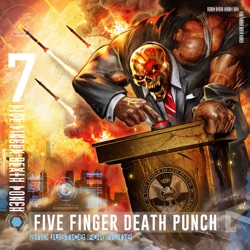 Five Finger Death Punch - Blue on Black