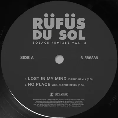 Solace (Remixes), Vol. 3 - Single - Rüfüs Du Sol