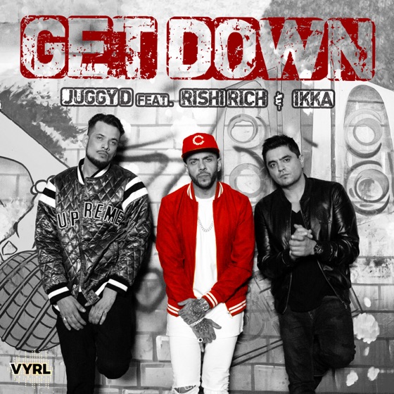 Cover artwork for Get Down (feat. Rishi Rich & Ikka)