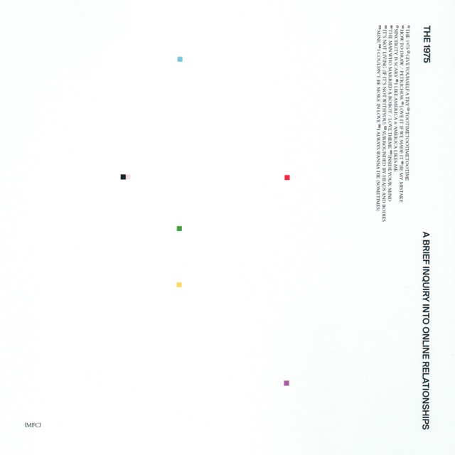 The 1975 A Brief Inquiry Into Online Relationships Album Cover