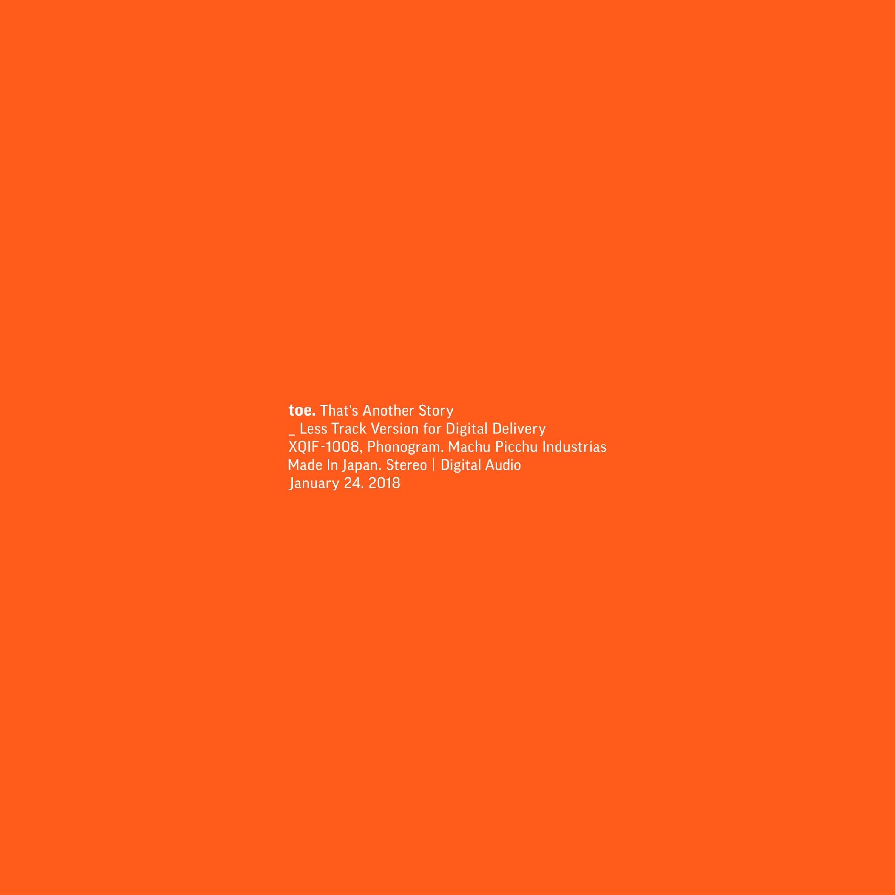 That's Another Story_Less Track Version