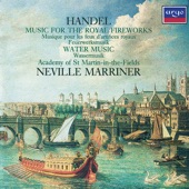 Handel: Music for the Royal Fireworks & Water Music artwork