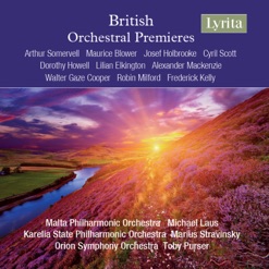 BRITISH ORCHESTRAL PREMIERES cover art