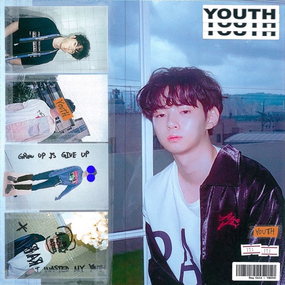 Cover artwork for YOUTH! (feat. BewhY, HAON, COOGIE)