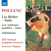 Poulenc: Les biches Suite, Les animaux modèles Suite & Sinfonietta artwork