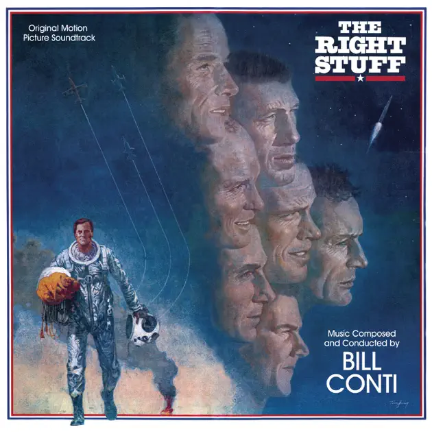 ライトスタッフ サウンドトラック　THE RIGHT STUFF サントラ ビル・コンティのThe Right Stuff (Original Motion Picture