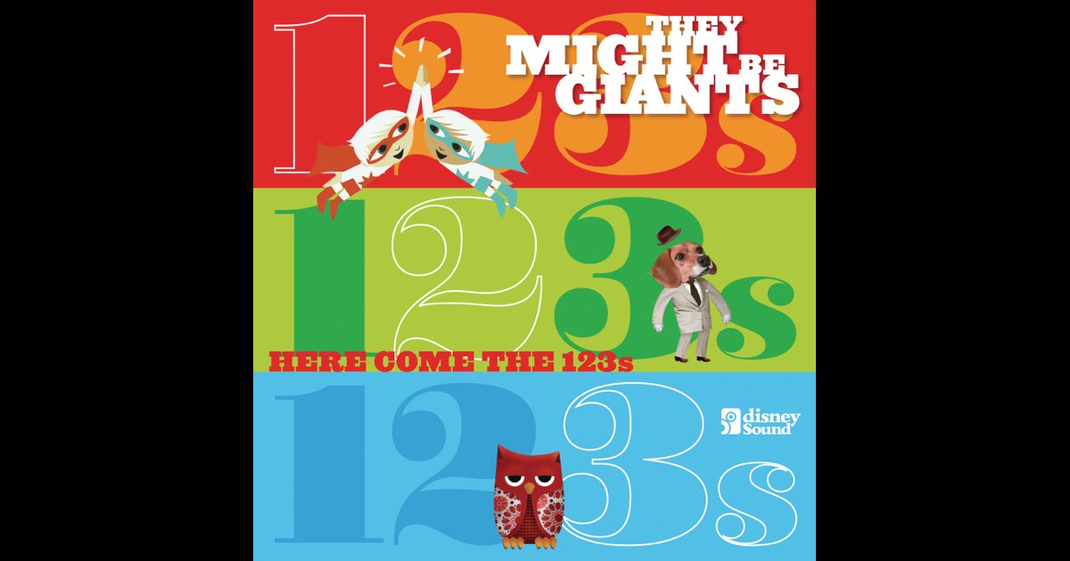 ポップス+ロック(洋楽) They Might Be Giants/Here Come The 123s Here Come the 123s - Album by They Might Be Giants (For Kids