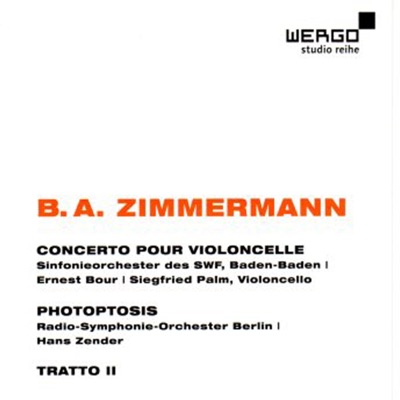 Zimmermann: Concerto pour violoncello