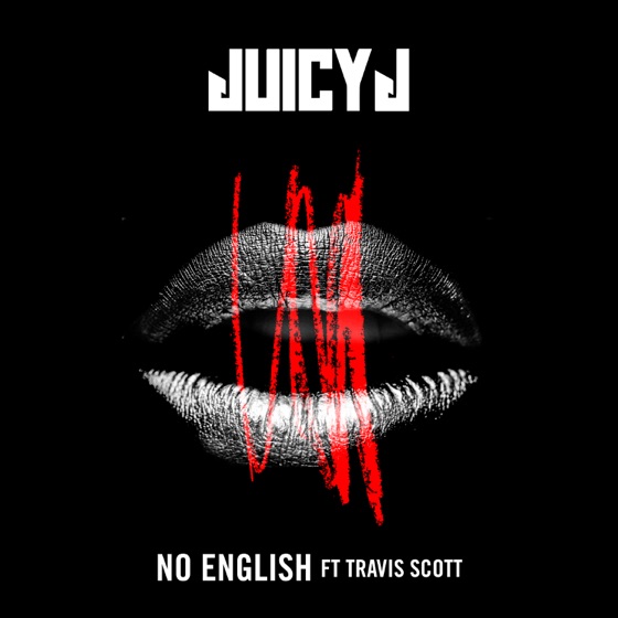Cover artwork for No English (feat. Travis Scott)