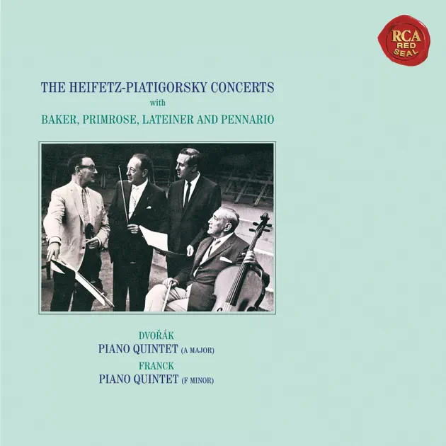 グレゴール・ピアティゴルスキーのDvořák: Piano Quintet No. 2 in A