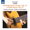 Sor: 24 Progressive Lessons, Op. 31 - 6 Little Pieces, Op. 32 - Norbert Kraft & Jeffrey McFadden